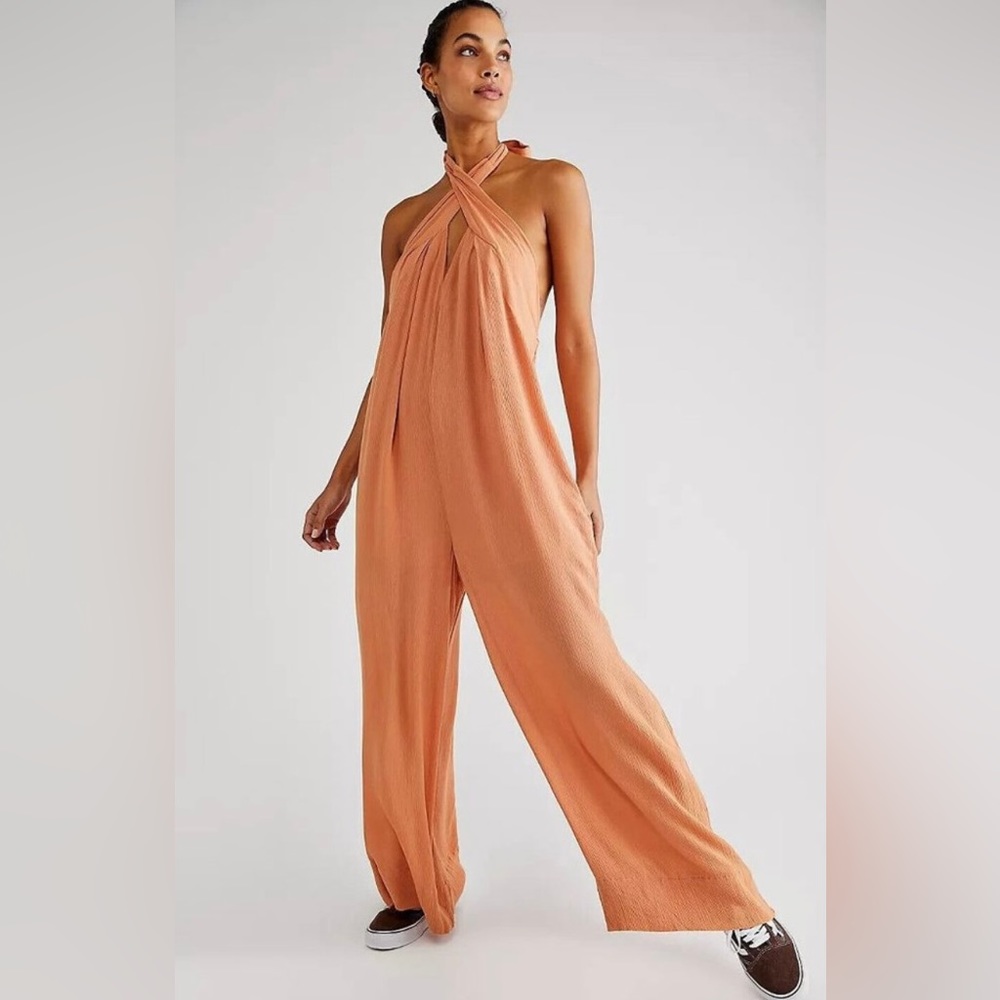 Free People Endless Summer Absolutely Obsessed Jumpsuit Dress S